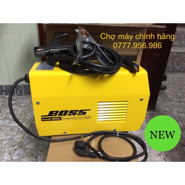 Máy hàn điện tử Tặng bó 20 que hàn Máy Hàn điện tử Boss ZX7-200G INVERTER model new cao cấp