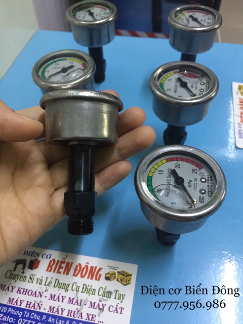 Đồng hồ đo áp lực nước máy rửa xe cao áp YONGYOU chuyên nghiệp và gia đình
