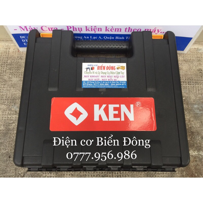 Máy Siết Bulong khoan sắt bắt ốc vít KEN -Không chổi than motor từ