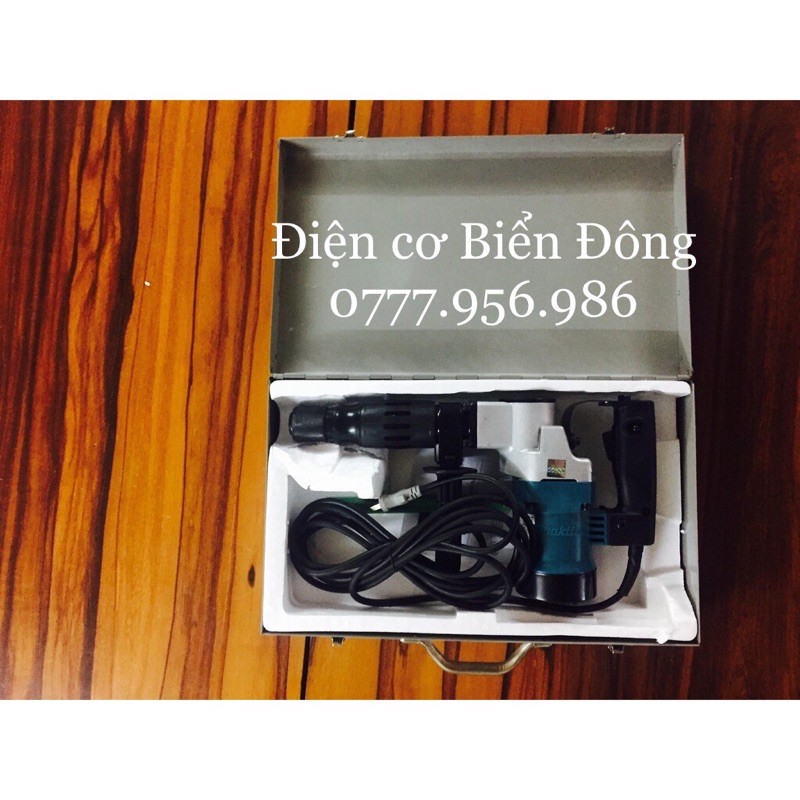 Máy đục bê tông Tặng 2 mũi bẹt và nhọn Máy đục bê tông mũilục giác Makita HM0810 17mm