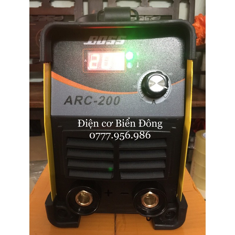 Máy Hàn BOSS cánh chim ARC-200 mẫu mới siêu hot TẶNG BÓ 20 que hàn