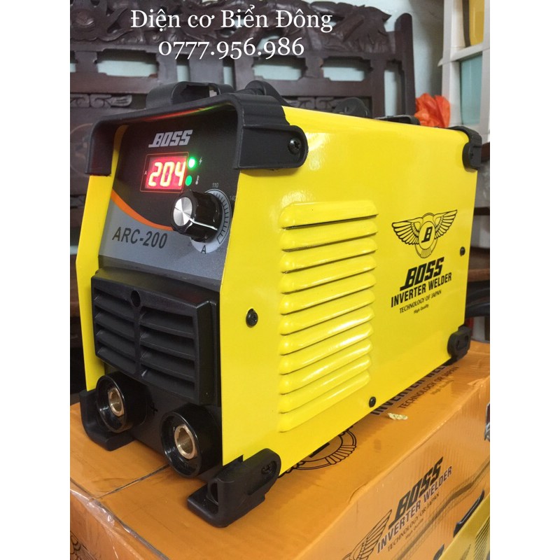 Máy Hàn BOSS cánh chim ARC-200 mẫu mới siêu hot TẶNG BÓ 20 que hàn