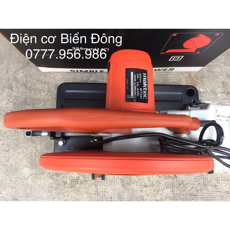 Máy cắt sắt MAKTEC MT241 đĩa 355mm 2000W Tặng đĩa cắt 355mm