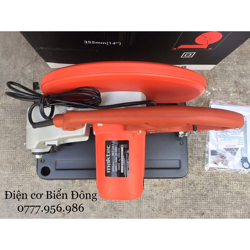 Máy cắt sắt MAKTEC MT241 đĩa 355mm 2000W Tặng đĩa cắt 355mm