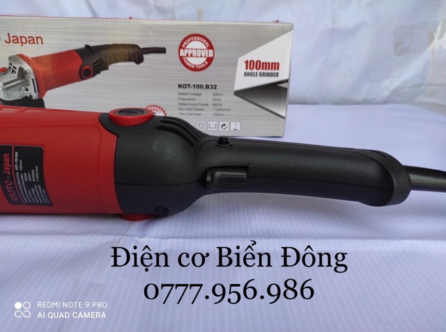 MÁY MÀI 1 TẤC Tặng đĩa mài 29k MÁY MÀI 1 TẤC KYOTO ĐUÔI DÀI 850W mài và cắt sắt tường gỗ tôn