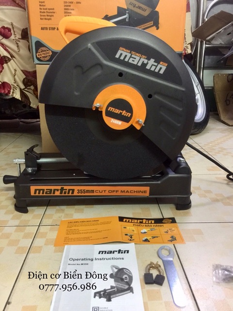 Tặng đĩa cắt 355mm Máy cắt sắt chính hãng MARTIN MT355 đĩa 355mm 2400W