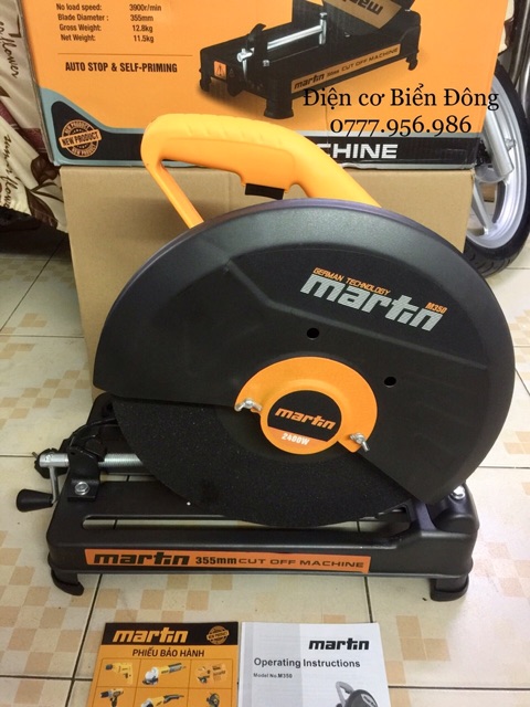 Tặng đĩa cắt 355mm Máy cắt sắt chính hãng MARTIN MT355 đĩa 355mm 2400W