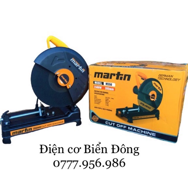 Tặng đĩa cắt 355mm Máy cắt sắt chính hãng MARTIN MT355 đĩa 355mm 2400W