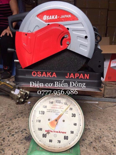 Máy cắt bàn ♥️ FREESHIP ♥️ máy cắt bàn OSAKA OS355 3000W hàng loại 1, mẫu tiêu chuẩn, chuyên dùng để cắt kim loại.