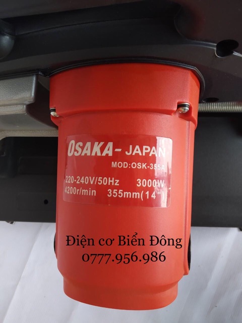 Máy cắt bàn ♥️ FREESHIP ♥️ máy cắt bàn OSAKA OS355 3000W hàng loại 1, mẫu tiêu chuẩn, chuyên dùng để cắt kim loại.