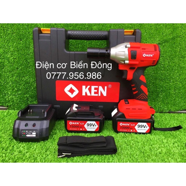 Máy Siết Bulong khoan sắt bắt ốc vít KEN -Không chổi than moto từ