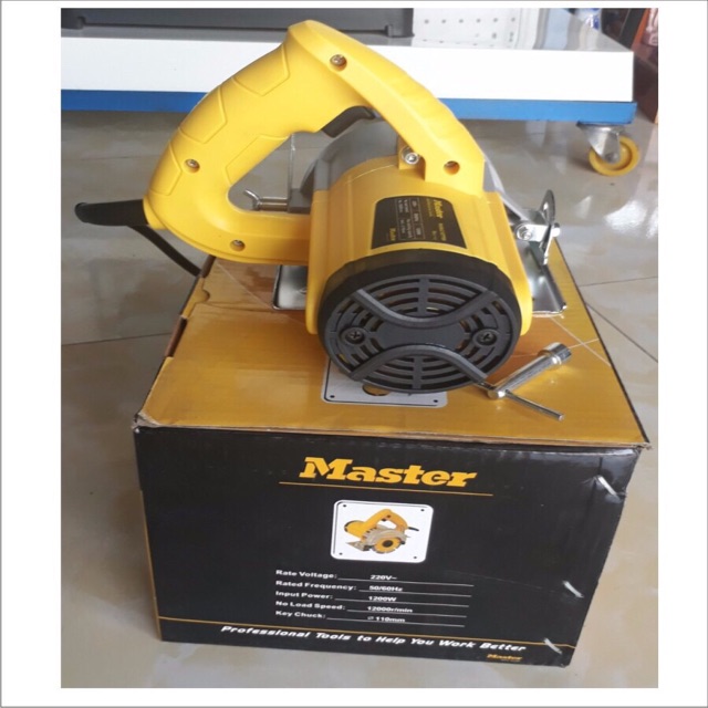 MÁY CẮT GẠCH MASTER đĩa 110 chính hãng MASTER