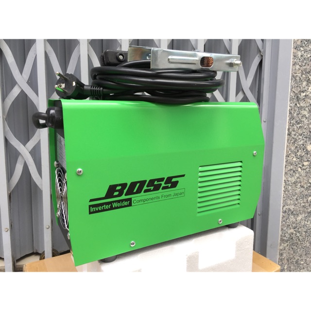Máy hàn điện tử Tặng Bó 20 que Máy Hàn điện tử BOSS ZX7-200G INVERTER xanh lá model mới cao cấp