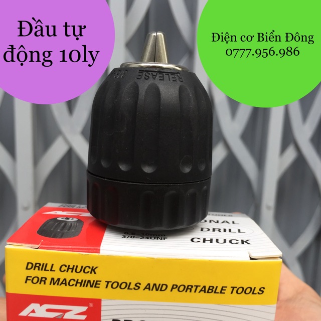 Đầu khoan tự động 10ly ACZ dùng thay thế cho máy khoan đầu 10ly .