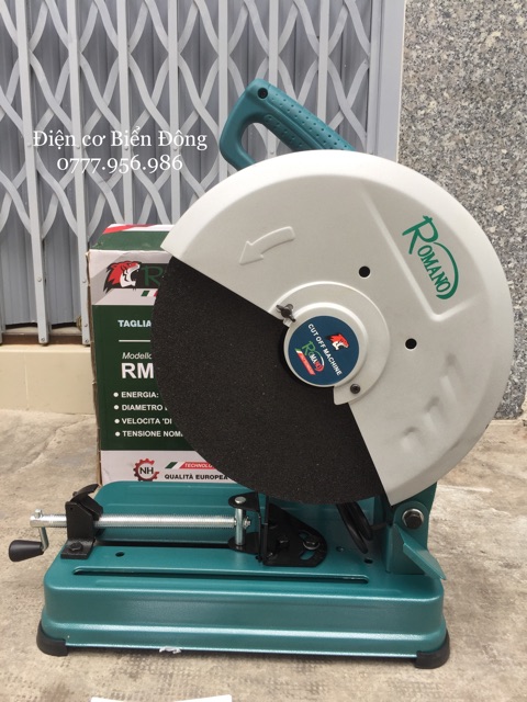 Máy cắt bàn chính hãng ROMANO Ý đĩa cắt 355mm 2500W