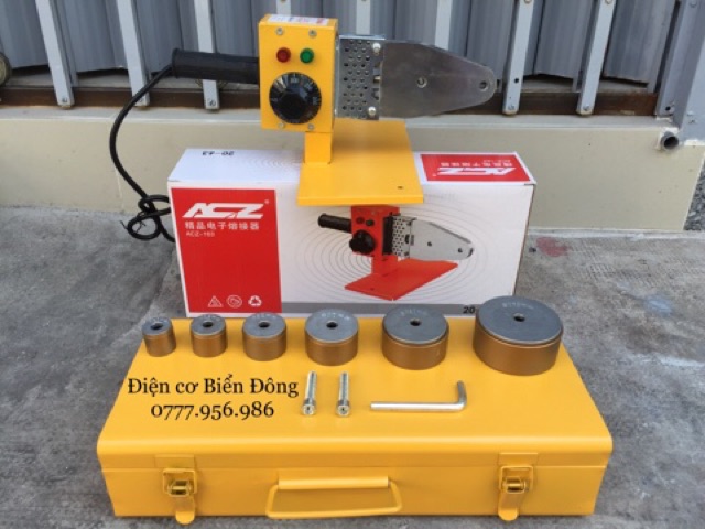Máy Hàn nhiệt điện tử ACZ 600W hàn nhựa, ống nước trong sản xuất và nhu cầu gia đình.