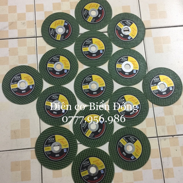 Đĩa cắt sắt lưới xanh Đài Loan PICC hàng cao cấp loại 1 dùng cho máy mài cắt 100mm