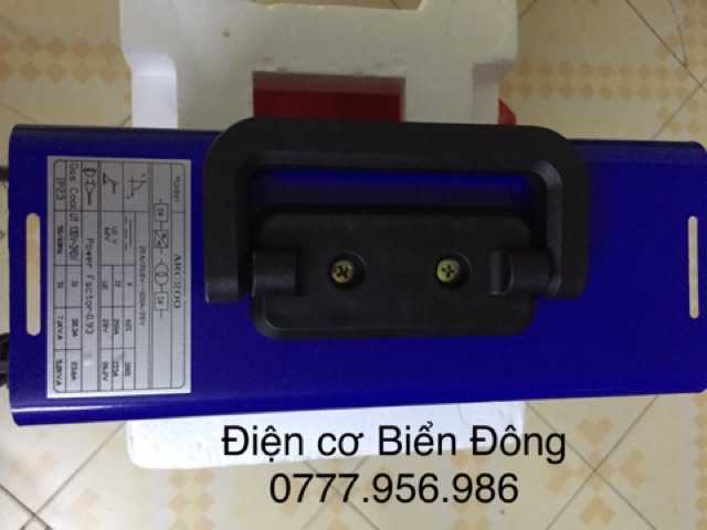 VALY Máy Hàn điện tử HV ARC 200MINI màu xanh dương ANH QUỐC mới