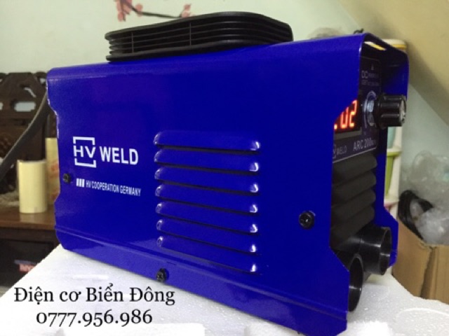 VALY Máy Hàn điện tử HV ARC 200MINI màu xanh dương ANH QUỐC mới