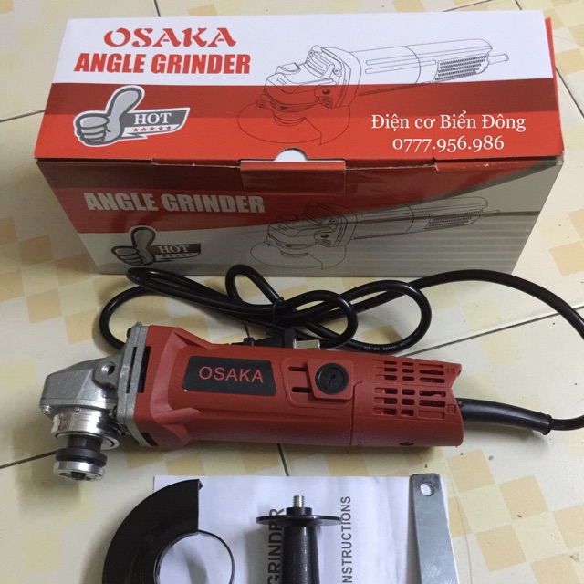 Tặng đĩa mài 29k Máy mài 1 tấc OSAKA loại 1 mài và cắt sắt tường gỗ tôn