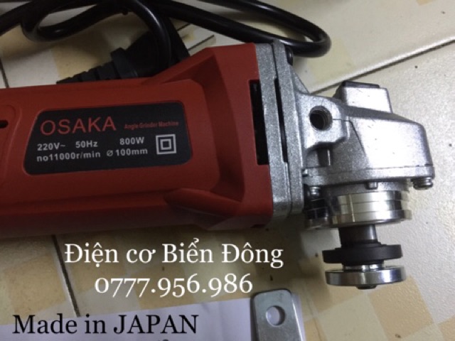 Tặng đĩa mài 29k Máy mài 1 tấc OSAKA loại 1 mài và cắt sắt tường gỗ tôn
