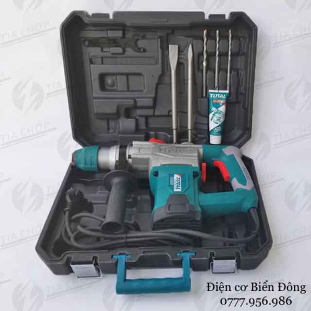 MÁY KHOAN ĐỤC BÊTÔNG đa chức năng TOTAL 1050W 28mm