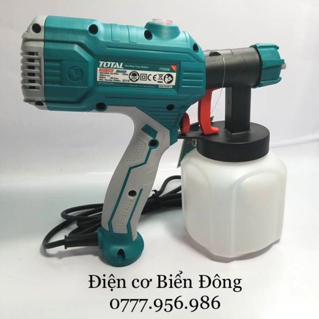 Máy phun sơn Total TT3506 450w phun sơn đồ vật sơn nội thất ngoại thất