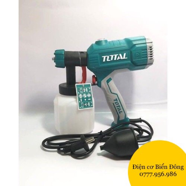 Máy phun sơn Total TT3506 450w phun sơn đồ vật sơn nội thất ngoại thất