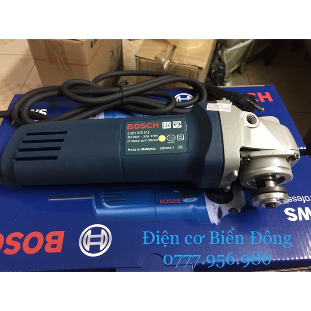 TẶNG ĐĨA MÀI 29k Máy mài BOSH 6-100 mẫu đẹp
