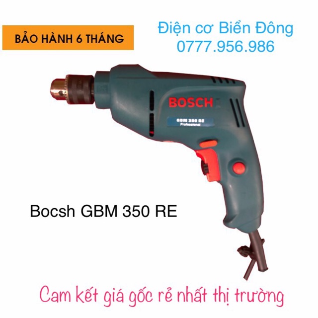Máy khoan BOSH 10 ly 350RE 2500 vòng MALAYSIA