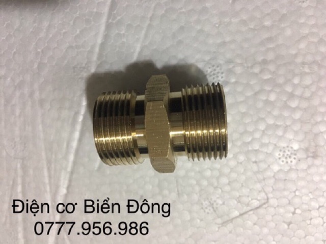 Dây xịch rửa DESKTON 10m ren ngoài 22mm tặng kèm đầu nối bằng đồng ren trong 21mm 50k