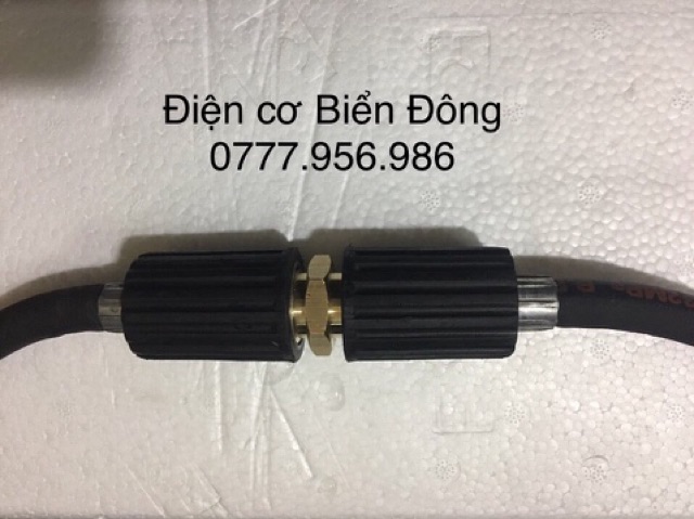 Dây xịch rửa DESKTON 10m ren ngoài 22mm tặng kèm đầu nối bằng đồng ren trong 21mm 50k