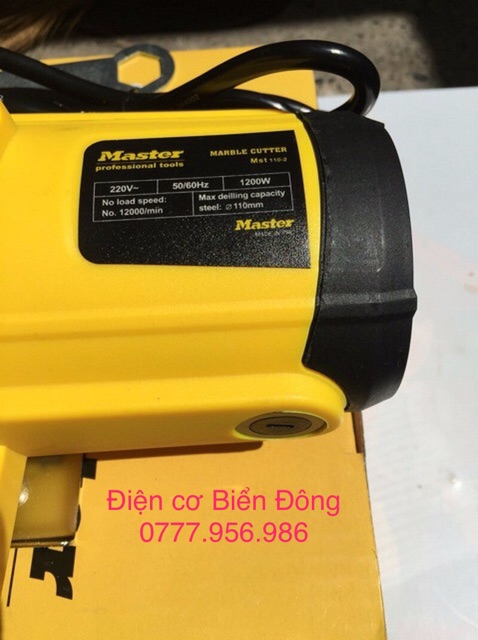 MÁY CẮT GẠCH MASTER 1 TẤC MỐT 110 chính hãng MASTER
