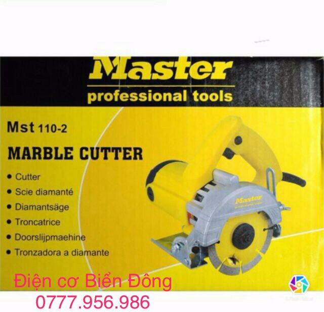 MÁY CẮT GẠCH MASTER 1 TẤC MỐT 110 chính hãng MASTER