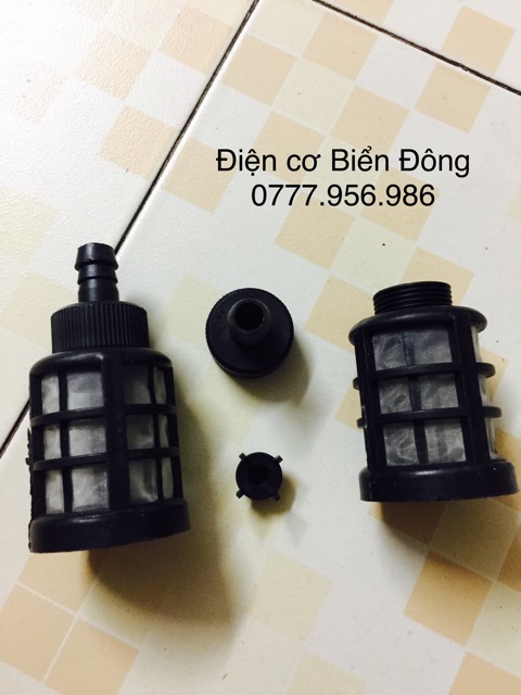BỘ 3 DỤNG CỤ THAY THẾ MÁY RỬA XE CAO ÁP, kết hợp làm đầu hút.