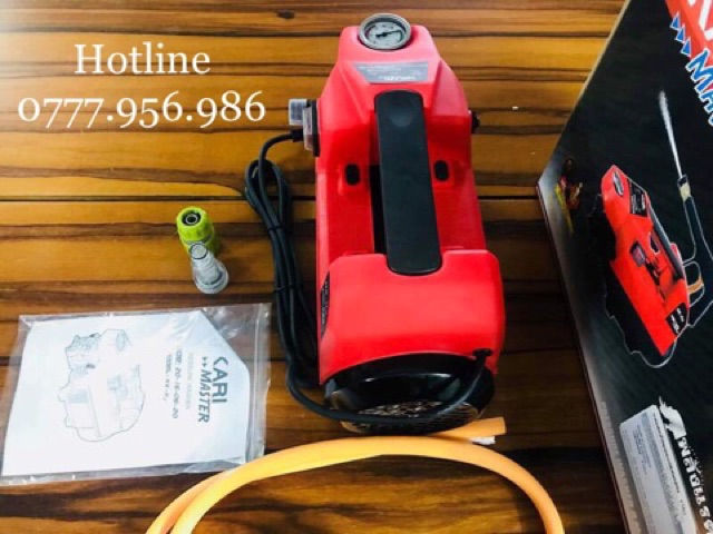 Máy rửa xe ♥️ FREESHIP ♥️ Máy rửa xe chính hãng HIKARI THAILAND chuyên rửa xe hơi tay ga