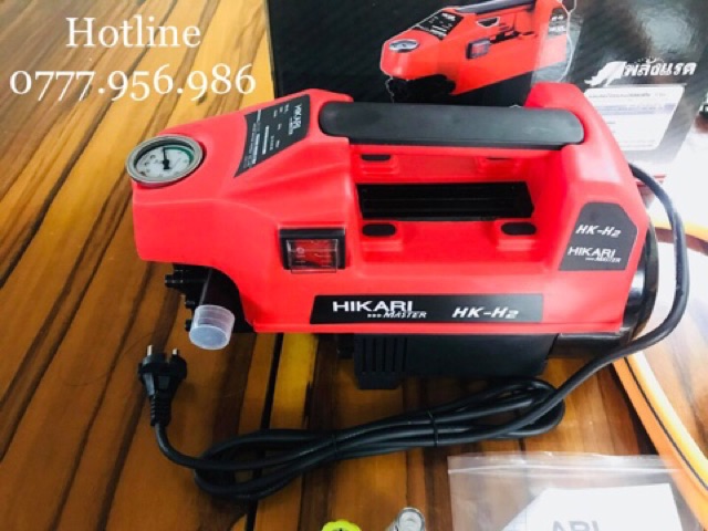 Máy rửa xe ♥️ FREESHIP ♥️ Máy rửa xe chính hãng HIKARI THAILAND chuyên rửa xe hơi tay ga