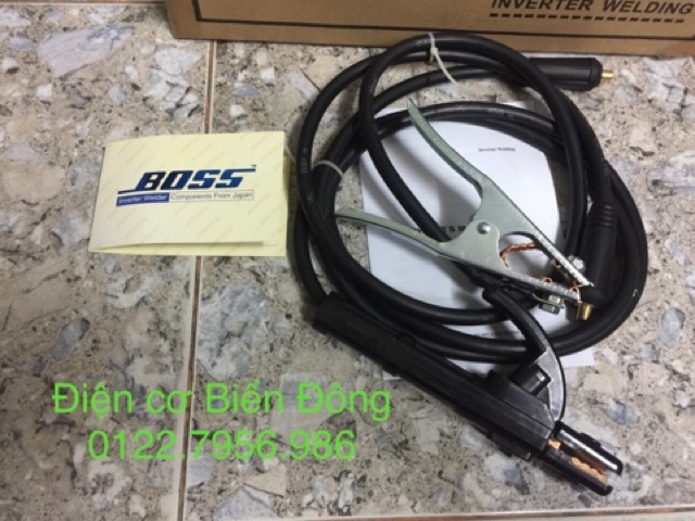 Máy hàn điện tử Tặng bó 20 que hàn Máy Hàn điện tử Boss ARC-200I hàn sắt, tôn.. sản xuất và nhu cầu gia đình