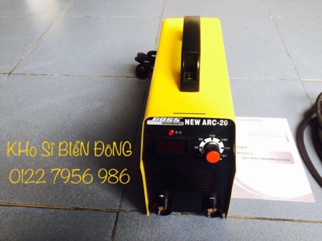 Tặng Bó 20 que hàn MÁY HÀN ĐIỆN TỬ BOSS MALAYSIA HÀN SẮT TÔN GIA ĐÌNH