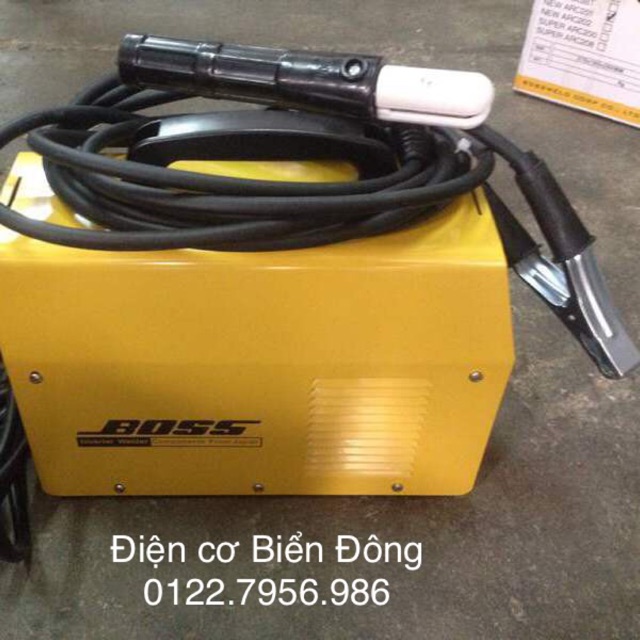 Máy hàn điện tử BOSS MALAYSIA chuyên hàn sắt tôn gia đình, Tặng Bó 20 que 