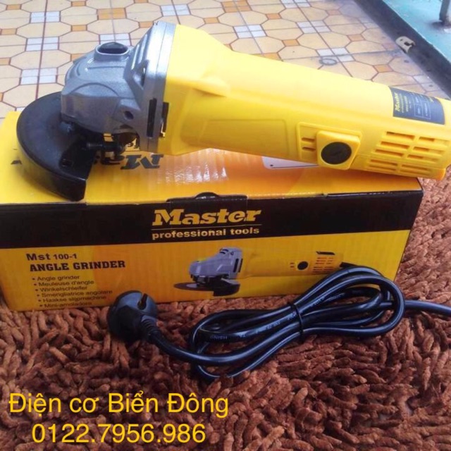 Máy mài Máy mài 1 tấc MASTER 850W chuyên dùng để mài và cắt sắt, tường, gỗ, tôn.