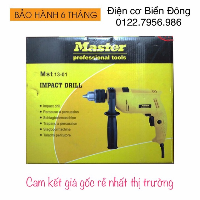 Máy khoan Máy khoan Master 1301 mẫu mới nhất khoan bê tông, tường gỗ.