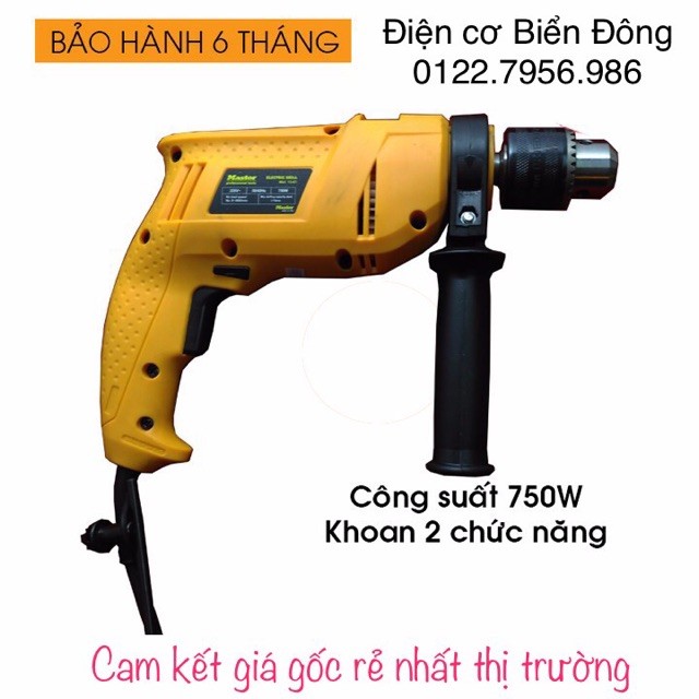 Máy khoan Máy khoan Master 1301 mẫu mới nhất khoan bê tông, tường gỗ.