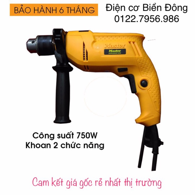 Máy khoan Máy khoan Master 1301 mẫu mới nhất khoan bê tông, tường gỗ.