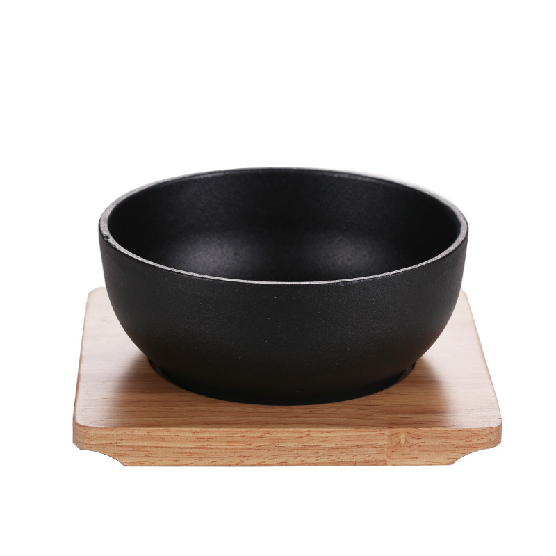 Tô gang thố gang đựng giữ nóng thức ăn size 15-19cm Port PO17082