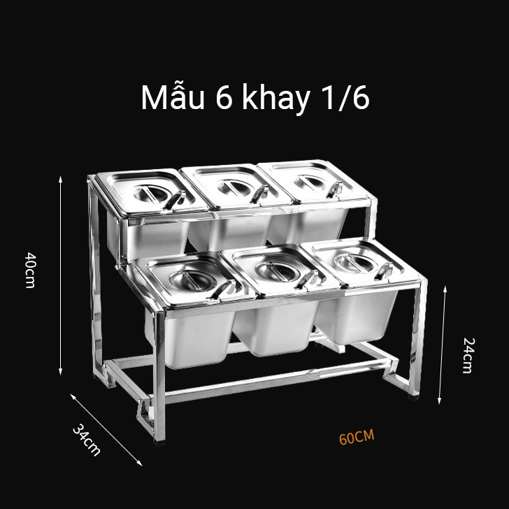 Khay đựng gia vị nước chấm buffet topping trà sữa ML32180