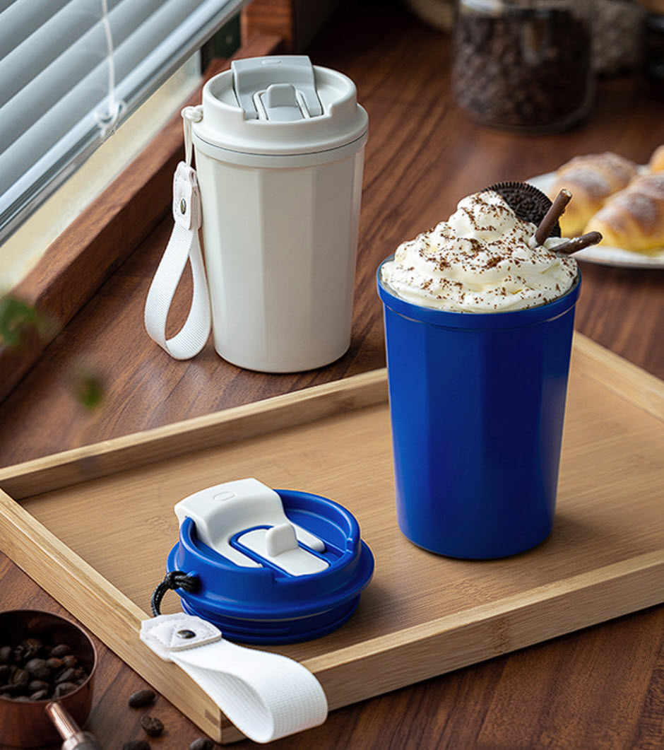 Ly giữ nhiệt inox 316 đựng cafe 390ml an toàn cho sức khỏe GKH02