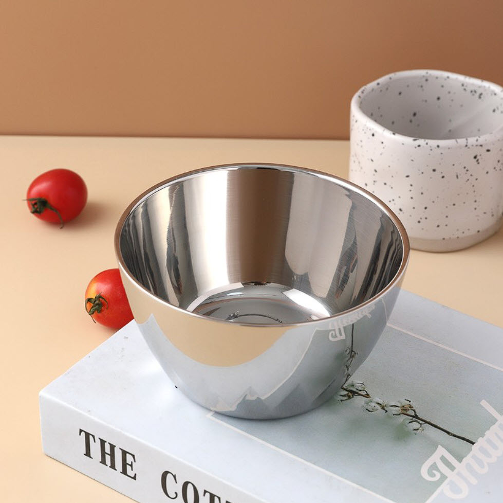 Chén inox 316 cao cấp 2 lớp cách nhiệt 12cm CM0102