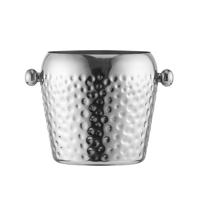 Xô đá trái dâu 1L inox 304 giữ lạnh đồ uống cho pub, bar, nhà hàng ML4332