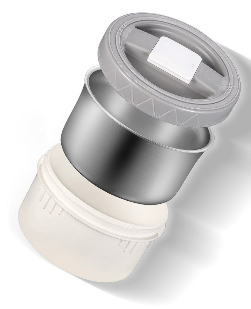 Hộp cơm giữ nhiệt 4 ngăn 2600ml inox 304 HXTG01